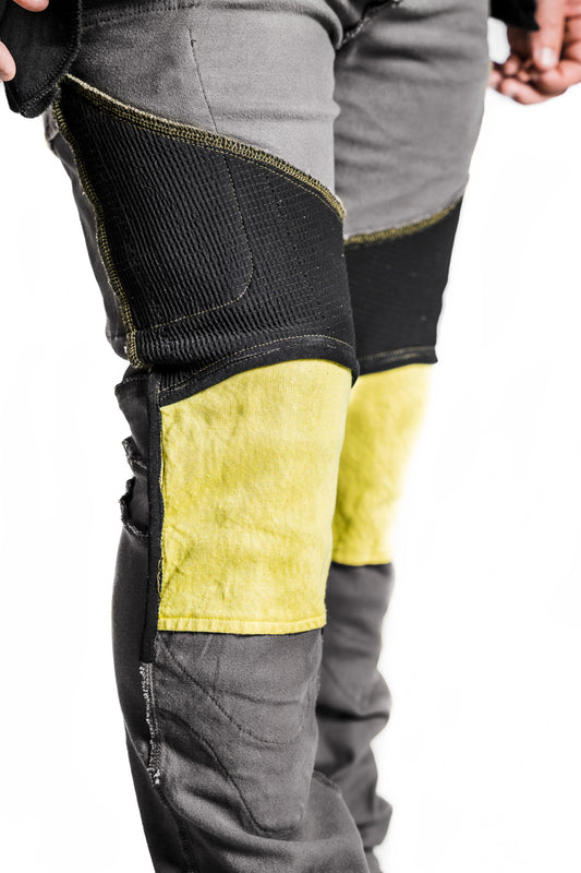motorcycle pants with aramid lining