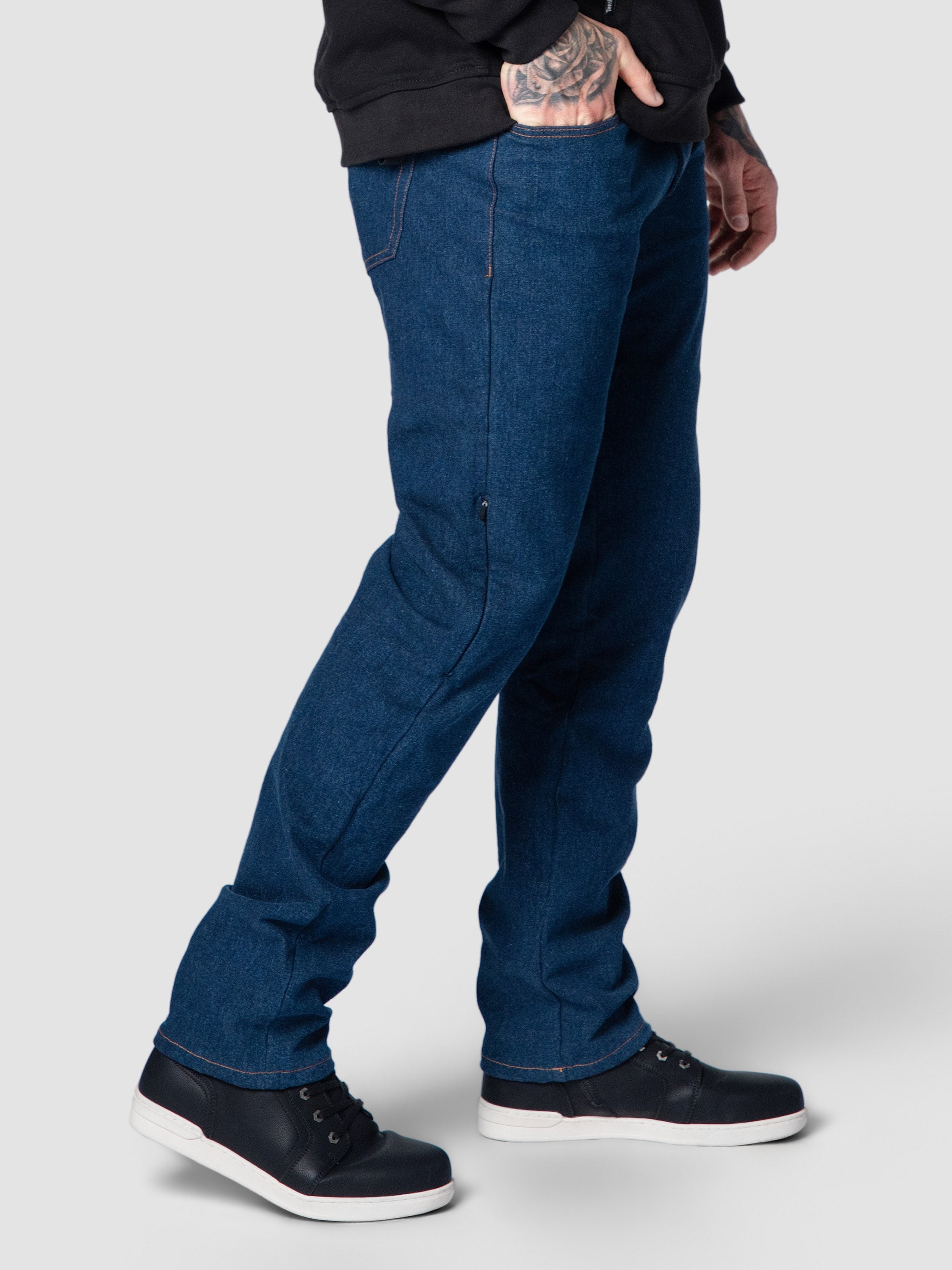 Guardian Single Layer Jeans: CE AAA Rated Moto Jeans with Endurtec