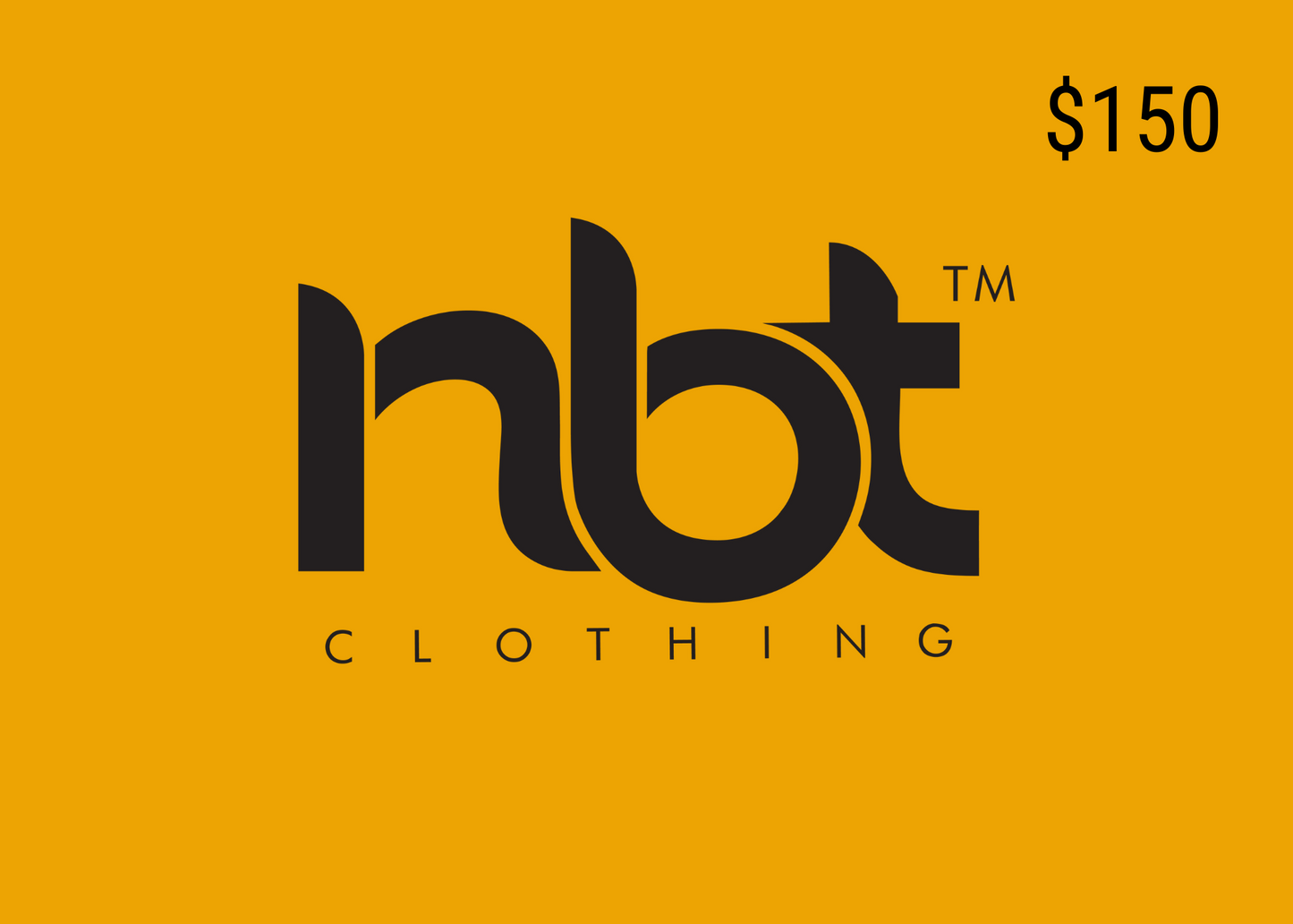 NBT Clothing E-Gift Card
