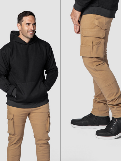 LTR Slim Cargo Pants + Body Guard Hoodie Bundle