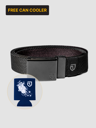 Reversible Stretch Belt + Can Cooler Pack