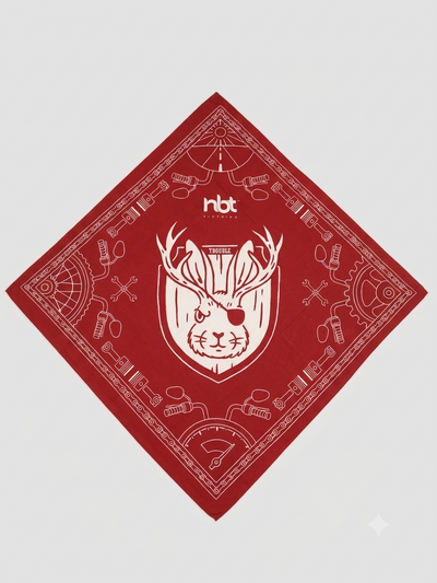 NBT Logo Bandana- Red