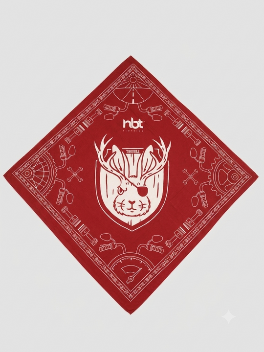NBT Logo Bandana- Red