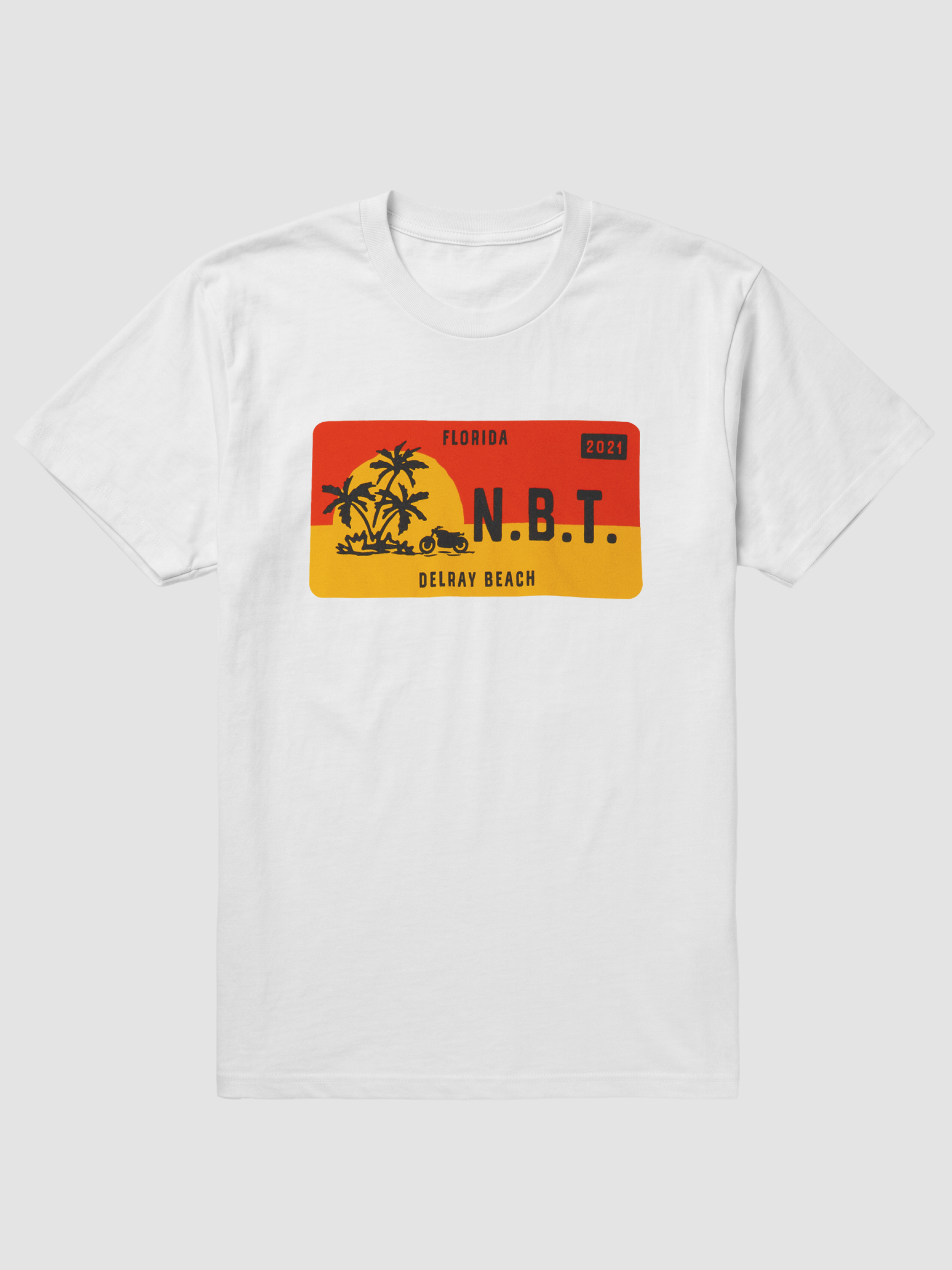 Men's Summer Sunset Graphic Tee