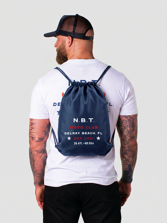 Americana Moto Club Drawstring Bag