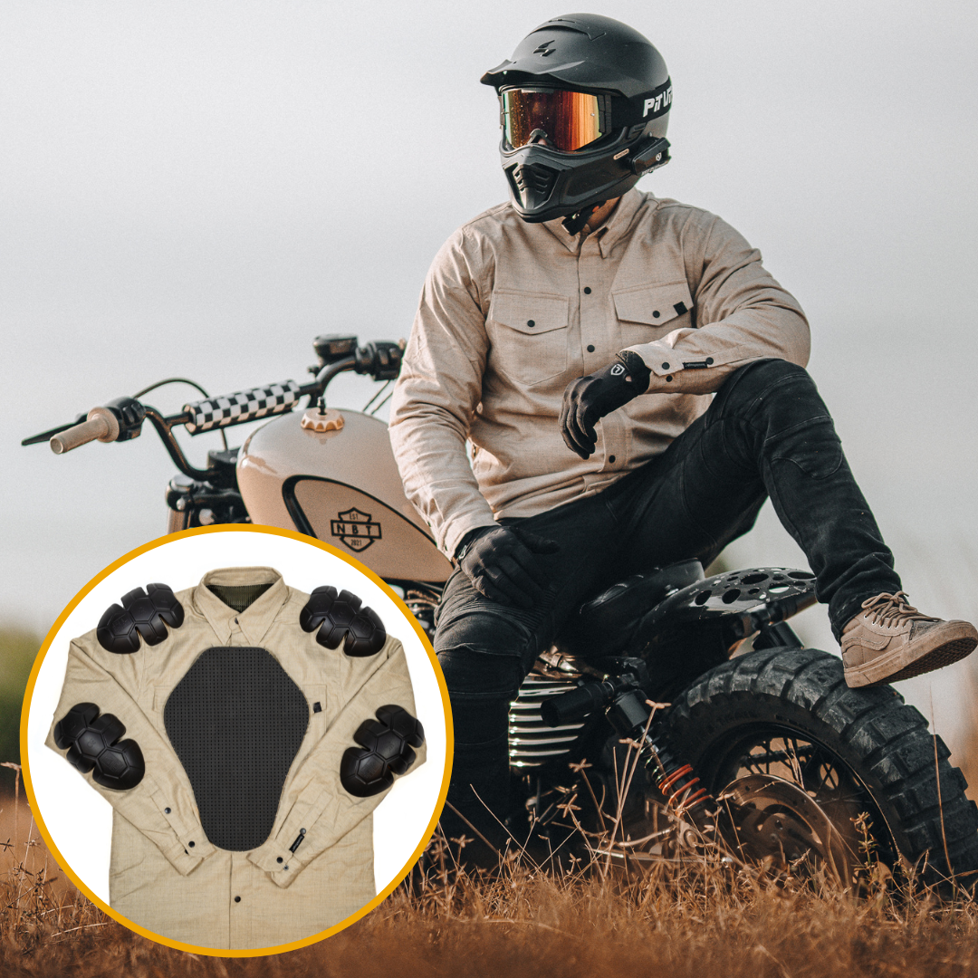 Men s Motorcycle Shirts Jackets NBT Clothing