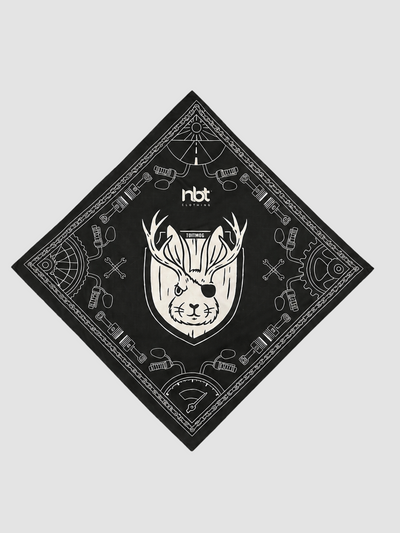NBT Logo Bandana- Black