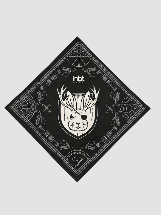 NBT Logo Bandana- Black