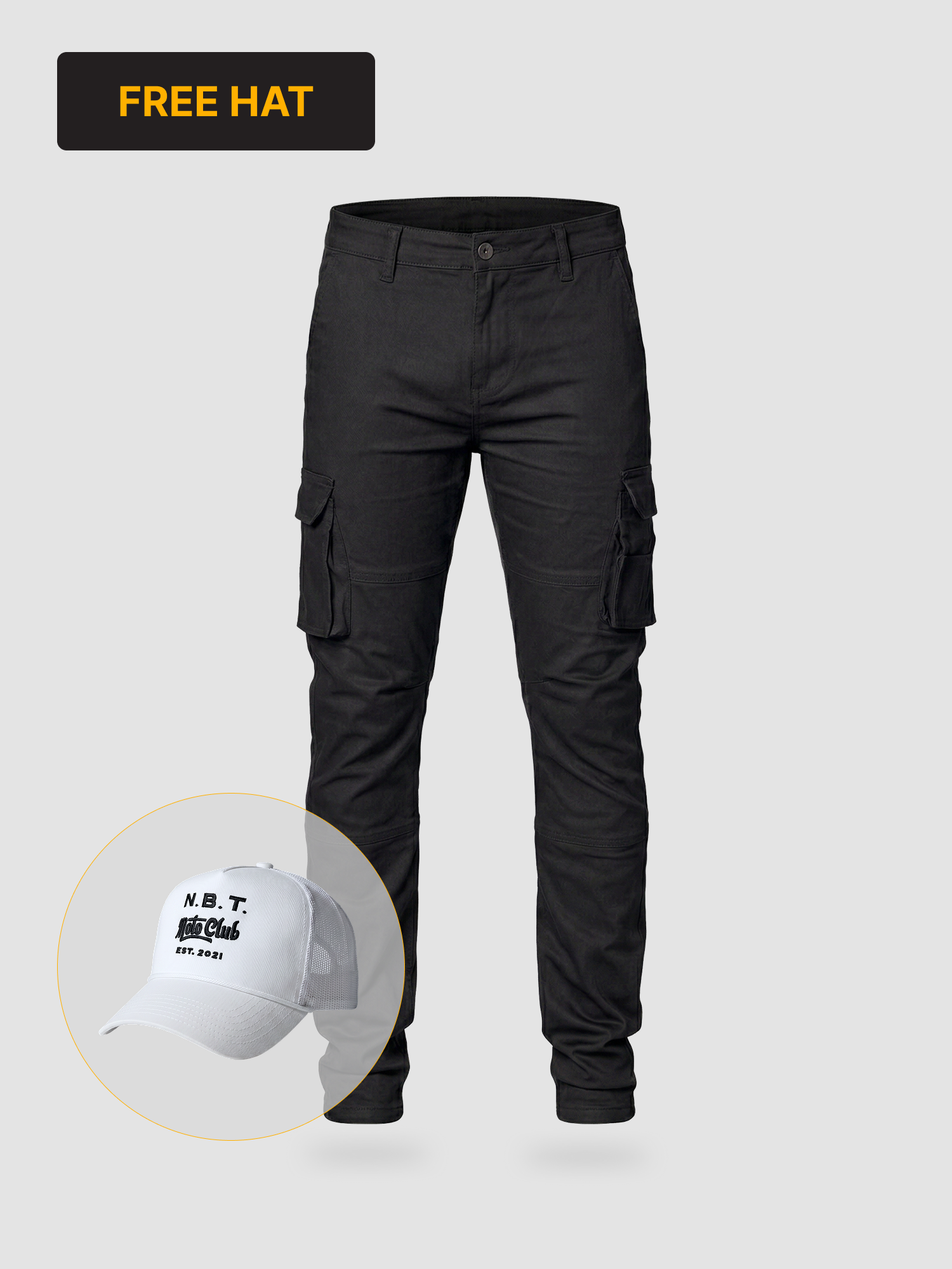 License to Ride Slim Cargo + Free Hat Pack