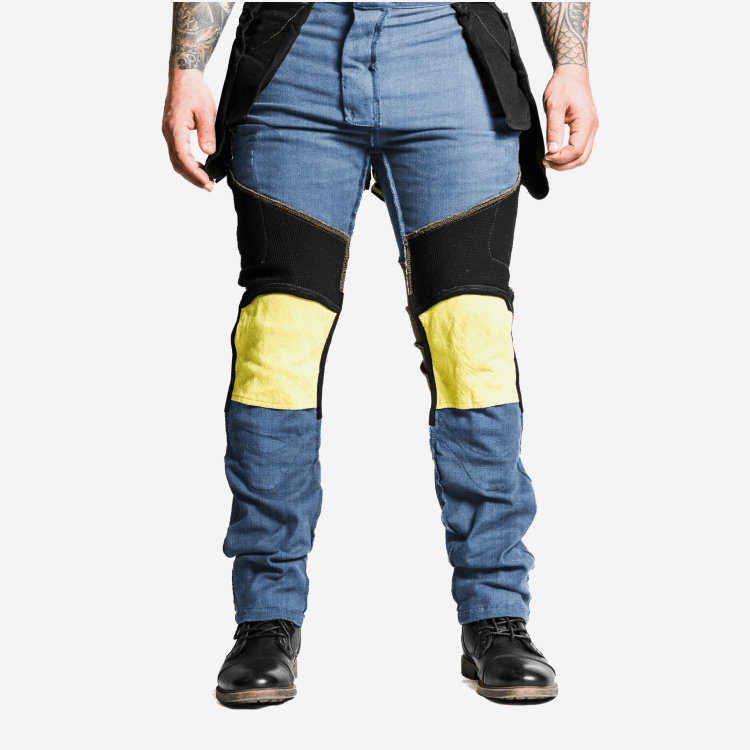 High-Elastic Kevlar Motorcycle Jeans for Men - Premium Motorcycle Riding  Pants